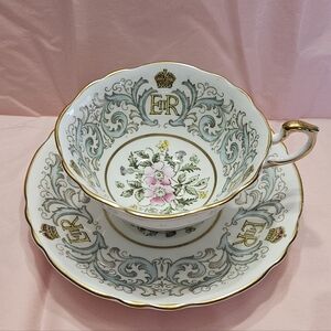 Paragon 1953 Commemorative Cup & Saucer.
